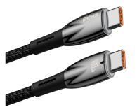 Baseus Kabel CADH000701 USB-C - USB-C PD 100W 5A 480Mb/s 1m czarny - 1502044 - zdjęcie 2